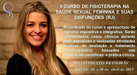 Fisioterapia Saude Sexual Feminina Disfuncoes