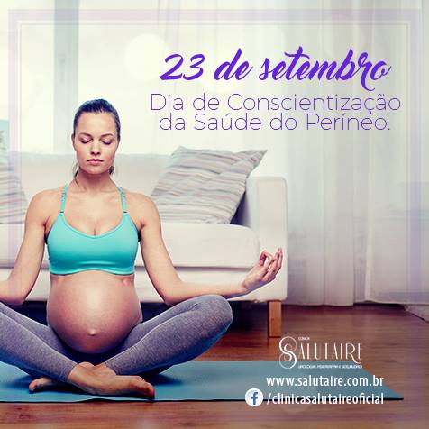 Dia da Conscientização da Saúde do Períneo